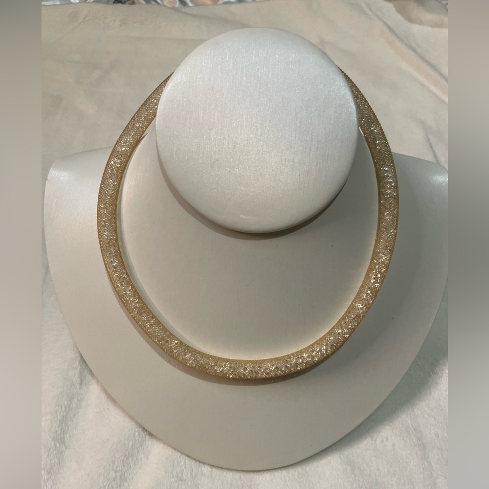 Swarovski 2 way Stardust Choker or Double Knot Bracelet 💛